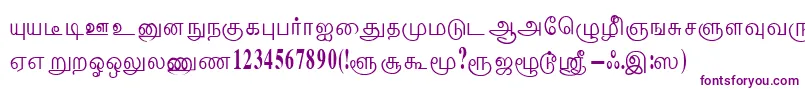 ThenmoliRegular Font – Purple Fonts