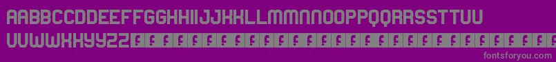 More about HighSchool Font HighSchool Font – Gray Fonts on Purple Background