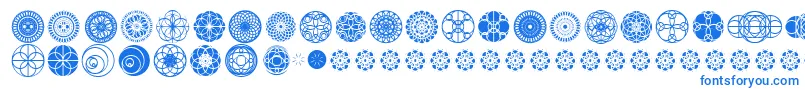 KaleidoscopicVision Font – Blue Fonts