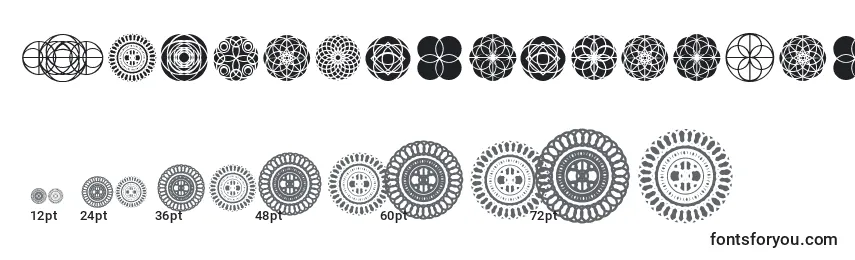 KaleidoscopicVision Font Sizes