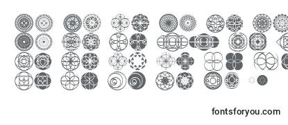 KaleidoscopicVision Font