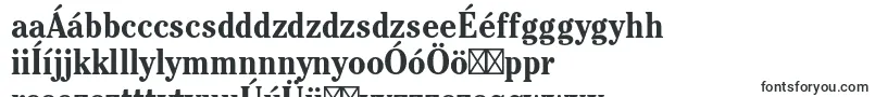 Шрифт CheltenhamstdBoldcond – венгерские шрифты