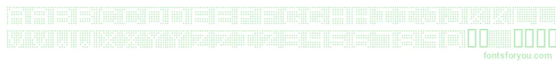 7incrg Font – Green Fonts
