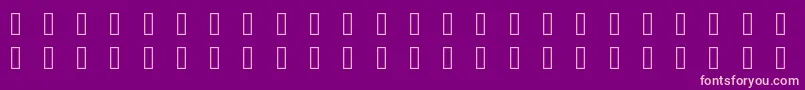 fuente Iconvault – Fuentes Rosadas Sobre Fondo Morado