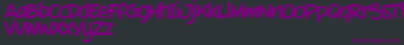 MixtmkT Font – Purple Fonts on Black Background
