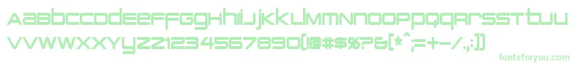 PcapTerminalCondensedBold Font – Green Fonts