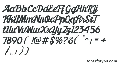 KhadijaSpurs1 font – vintage Fonts