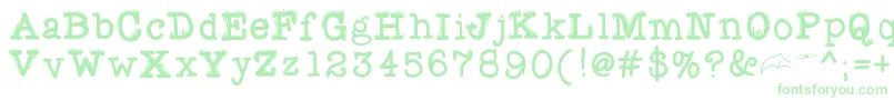 Fuzzybat Font – Green Fonts