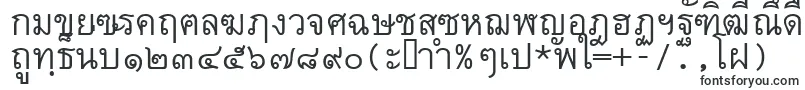 Шрифт Thai7bangkokssk – причудливые шрифты