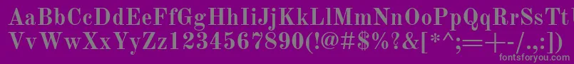 OldStandardTtРџРѕР»СѓР¶РёСЂРЅС‹Р№ Font – Gray Fonts on Purple Background