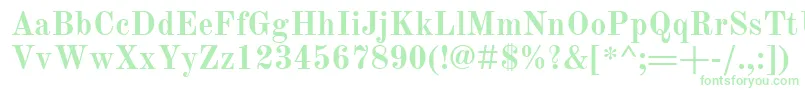 OldStandardTtРџРѕР»СѓР¶РёСЂРЅС‹Р№ Font – Green Fonts on White Background
