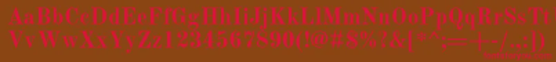 OldStandardTtРџРѕР»СѓР¶РёСЂРЅС‹Р№ Font – Red Fonts on Brown Background