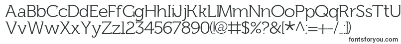 FhLentil-Schriftart – Typografische Schriften
