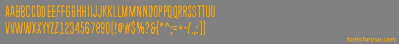 More about EndlessHeartache Font EndlessHeartache Font – Orange Fonts on Gray Background
