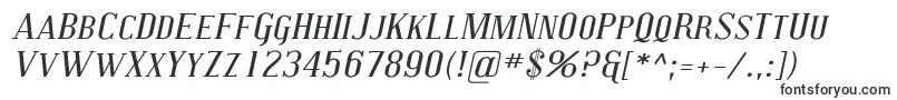 CovingtonScExpItalic-fontti – Kevyet fontit