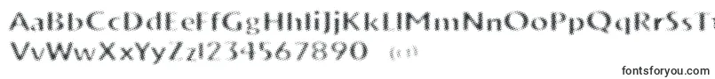 Шрифт VtksTrunkset – очень широкие шрифты