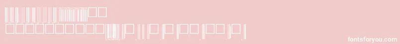 Upcbwrp72tt Font – White Fonts on Pink Background