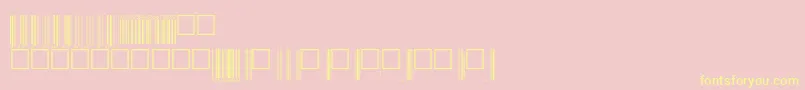Weitere Informationen zur Upcbwrp72tt-Schriftart Upcbwrp72tt-Schriftart – Gelbe Schriften auf rosa Hintergrund