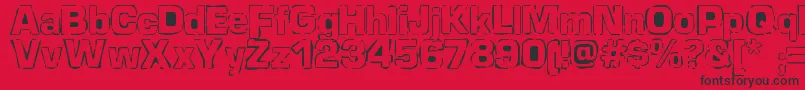 Lisätietoja Newstile-fontista Newstile-fontti – mustat fontit punaisella taustalla