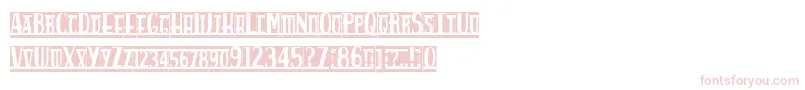 Spankysbungalowblanco Font – Pink Fonts on White Background