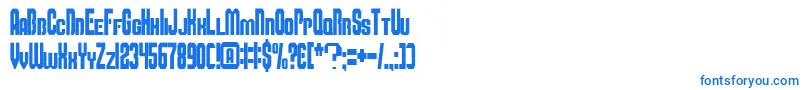 Шрифт Smbfont – синие шрифты на белом фоне