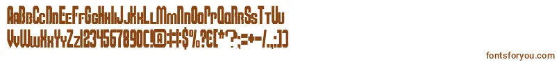 Шрифт Smbfont – коричневые шрифты