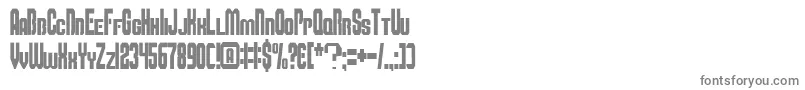 Smbfont-fontti – harmaat kirjasimet valkoisella taustalla