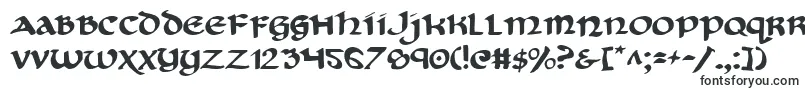 Cryv2-fontti – täytetyt fontit