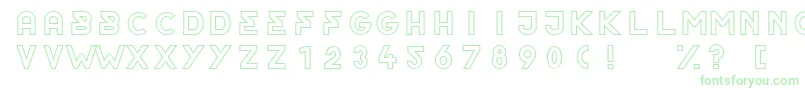 OrderOutline Font – Green Fonts