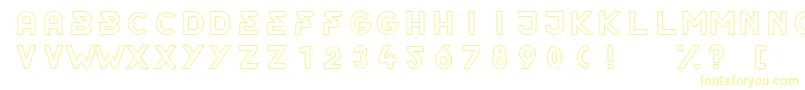 OrderOutline Font – Yellow Fonts