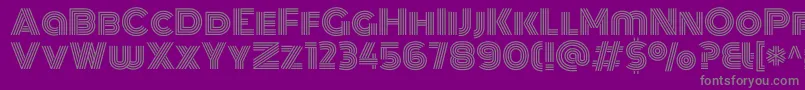 MonotonRegular Font – Gray Fonts on Purple Background