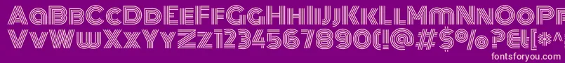 MonotonRegular Font – Pink Fonts on Purple Background