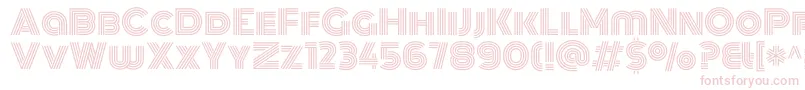 MonotonRegular Font – Pink Fonts on White Background