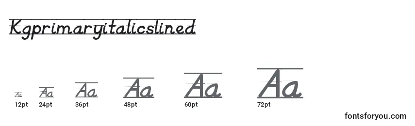Kgprimaryitalicslined Font Sizes