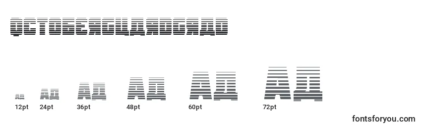 Octoberguardgrad Font Sizes