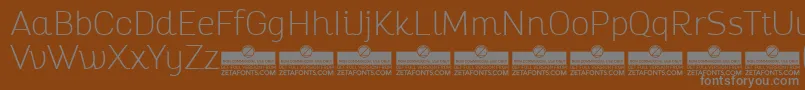 Подробнее о шрифте AltairThinTrial Шрифт AltairThinTrial – серые шрифты на коричневом фоне