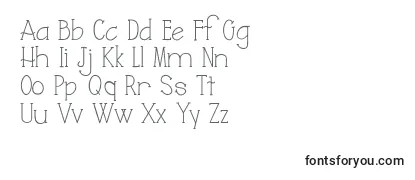 Review of the AustieBostJuliana Font