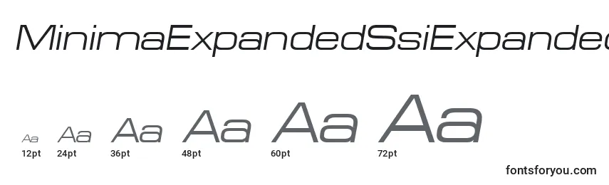 MinimaExpandedSsiExpandedItalic Font Sizes