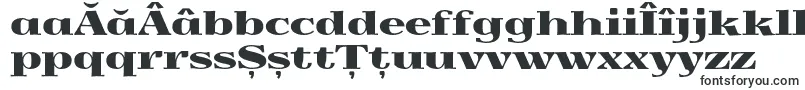 Yokawerad-Schriftart – rumänische Schriften