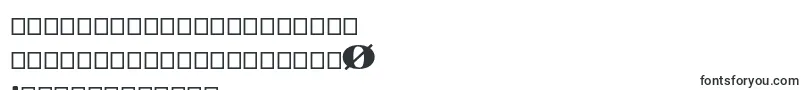 フォントYokawerad – シンディ文字