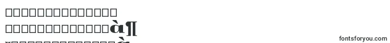 フォントYokawerad – シンハラ文字