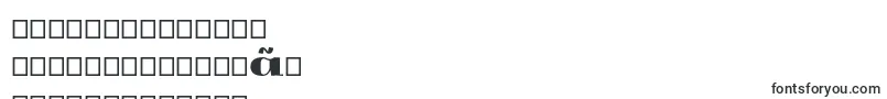 Yokawerad-Schriftart – koreanische Schriften