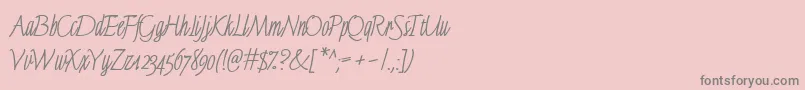 Más sobre la fuente FinelineMacro fuente FinelineMacro – Fuentes Grises Sobre Fondo Rosa