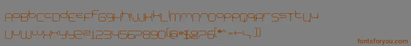 More about BnExpoo Font BnExpoo Font – Brown Fonts on Gray Background