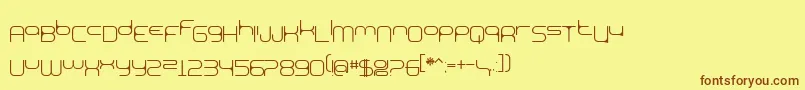 More about BnExpoo Font BnExpoo Font – Brown Fonts on Yellow Background