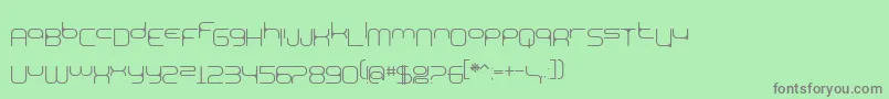 Więcej informacji o czcionce BnExpoo Czcionka BnExpoo – szare czcionki na zielonym tle