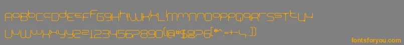 More about BnExpoo Font BnExpoo Font – Orange Fonts on Gray Background