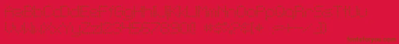 Lisätietoja SfTelegraphicLightBold-fontista SfTelegraphicLightBold-fontti – ruskeat fontit punaisella taustalla