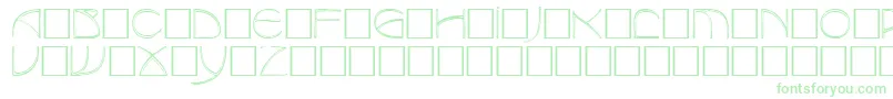 More about BaudierRegular Font BaudierRegular Font – Green Fonts on White Background