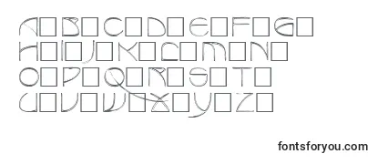 BaudierRegular Font